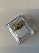 Ladies' ring 
with diamonds 
in 14 carat 
gold
Size 57