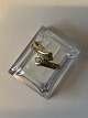 Ladies' ring 
with diamonds 
14 carat red / 
white gold
Stamped JAa 
585
Size 58
Checked by ...