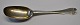 Baroque silver spoon, Jens Kjeldsen Sommerfeldt (1692 - 1772), Aalborg, Denmark. Rat tail spoon. ...