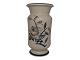 Aluminia - Royal Copenhagen Matte Porcelain, large vase.Decoration number 47/69.This ...