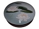 Bing & Grondahl lidded box with water lily.&#8232;This product is only at our storage. It ...