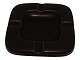Aluminia dark brown square tray.Decoration number 1545.Factory first.Measures 14.7 ...