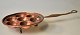 Children's 
copper apple 
slice pan, 19th 
century 
Denmark. 
Unstamped. 
Remains of 
interior 
tinning. ...