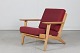 Hans J. Wegner (1914-2007)Lounge Chair model GE 290 - low versionMade of solid oak with ...