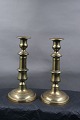 English pair of 
candlesticks on 
round stand of 
brass from 
about year 
1880. 
They are in a 
good ...