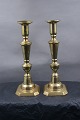 English pair of 
candlesticks of 
brass from 
about year 
1880. 
They are in a 
good used 
condition ...