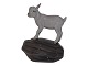 Royal 
Copenhagen 
figurine, goat 
kid on stone.
The factory 
hallmark shows 
that this was 
...