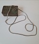 Long strong 
silver necklace
Stamped 925 - 
DSI
Length 80 cm. 
Width 21 mm.