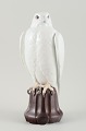 Large falcon, porcelain figure, Dahl Jensen for B&G model no. 1531.1920/30s.H 37.0 cm. x D ...