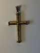 Cross Pendant stone in 14 carat GoldStamped 585Height 57.55 mm approxThe item has been ...