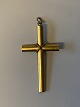 Cross Pendant stone in 14 carat GoldStamped 585Height 60.25 mm approxThe item has been ...