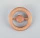 Kay Bojesen, 
Denmark.
Baby rattle in 
beech.
Late 20th 
century.
Diameter: 7.5 
cm.
In very ...