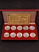 The Danish 
Cathedral 
medals are fine 
silver 999/1000 
in original box 
subject no. 
519202