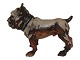 Bing & Grondahl stoneware dog figurine, Boxer.Decoration number 1676.This was produced ...