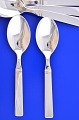 Frantz Hingelberg Aarhus. Fr. Hingelberg silver cutlery, pattern No. 10, dinner spoon, length ...
