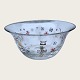 Holmegaard, 
Christmas bowl 
of the year 
2013, Owl 
motif, 12.5 cm 
in diameter, 6 
cm high Design 
...