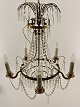 Prism 
chandelier with 
5 lights 50 x 
80 cm. is 
approx. 1950 
subject no. 
519433