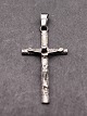 Burnished sterling silver Cross of Christ 4.8 x 2.6 subject no. 519435