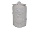 Royal 
Copenhagen 
white lidded 
jar with fish 
designed by 
Arno 
Malinowski.
Decoration 
number ...