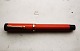 Big size coral red Parker Lucky Curve Duofold fountain pen. Engraved name. Produced around 1930. ...