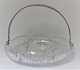 Netherlands. 
Large crystal 
bowl with 
silver handle 
(833). Diameter 
of bowl 26 cm.