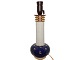 Royal Copenhagen
Craquele table lamp with unusual Art Deco dark 
blue and gold decoration