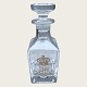 Small decanter, 
Maritime, with 
crowned 
monogram, 
Maritime, 14cm 
high, 5.5cm / 
5.5cm *Perfect 
...