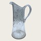 Sneglehank's jug with grindings, 21cm high, 14cm in diameter *With small bubbles in the glass*