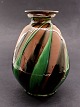 H A Kähler ceramic vase 26 cm. signed HAK small burn error subject no. 520267