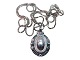 Georg Jensen 
sterling 
silver.
Year jewellery 
1995 - necklace 
and pendant.
The necklace 
...
