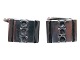 Danish silver, 
pair of 
cufflinks from 
around 1940 to 
1960.
Hallmarked 
"830S".
The cufflink 
...