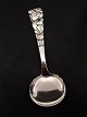 Thorvald Bindesbøll 1846-1908 Silver serving spoon with stylized faux ornamentation relief, ...