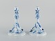 Meissen, 
Germany. A pair 
of large 
antique bulb 
pattern 
candlesticks.
19th century.
H 24.5 cm x 
...