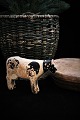 Old cow in carved wood with old paint and fine patina. H:9,5 cm. L:14,5 cm.
