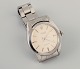 Rolex, Oyster 
Precision. 
Men's 
wristwatch.
Dial in 
silver.
Approx. 1960s.
Steel chain 
with ...