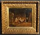 Ninville, J. de 
(19th century) 
France: Inn 
scene with 
people. Signed. 
Oil on wood. 33 
x 40 ...