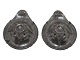 Small pewter 
candle light 
holders from 
the Christmas 
1922.
Measures 8.0 
by 6.7 ...