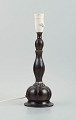 Just Andersen (1884-1943). Table lamp of patinated disco metal.1930s.Model ...