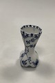 Royal Copenhagen Blue Fluted Full Lace Little Vase No 1062