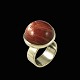 Hans Hansen - 
Denmark. 18k 
Gold Ring with 
Sunstone.
Designed and 
crafted by Hans 
Hansen, ...