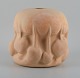 Christina Muff, 
Danish 
contemporary 
ceramicist (b. 
1971). 
Large unique 
vessel made 
from golden ...