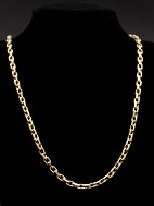 8 carat  gold anchor necklace