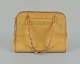 Chanel calfskin bag in yellow Italian calfskin.1970/80s.Made in Italy.Dust bag ...