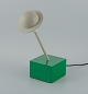 Ettore Sottsass 
For Stilnovo. 
Rare table lamp 
in green and 
gray painted 
metal.
Approx. ...