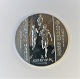 Isle of Man. 
Olympiad 2004. 
Silver coin 1 
Crown from 
2004. Diameter 
38 mm.