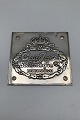 Georg Jensen Silverplated Dealer Plaquette