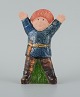 Lisa Larson, 
Sweden, rare 
figure (Birk) 
from Ronja 
Røverdatter by 
Astrid 
Lindgren.
Late ...