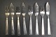 Silver-plated 
fish cutlery, 
11 knives and 
12 forks, 20th 
century 
Denmark. A 
total of 23 
parts. ...