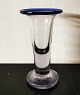 Geneva glass with blue rim from the 19th century. In good condition. The underside documents ...
