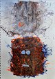 Skovgaard, 
Peter (1960 -) 
Denmark: 
Composition. 
Acrylic on 
paper. Signed 
2022. 60 x 40 
...